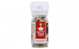 Nutty Yogi Organic Pink Salt & Pepper Mix  Bottle  95 grams